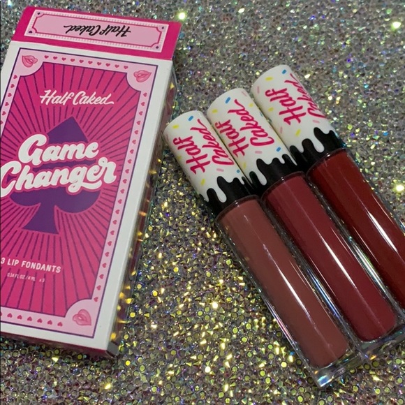 ✨⭐️HALF CAKED game changer matte lip trio ltd - Picture 1 of 4